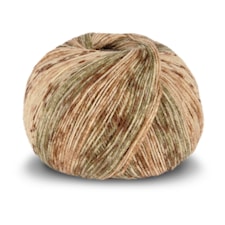 Dale Garn Tynn SW Wool Forte, Gul/Rust, 100g
