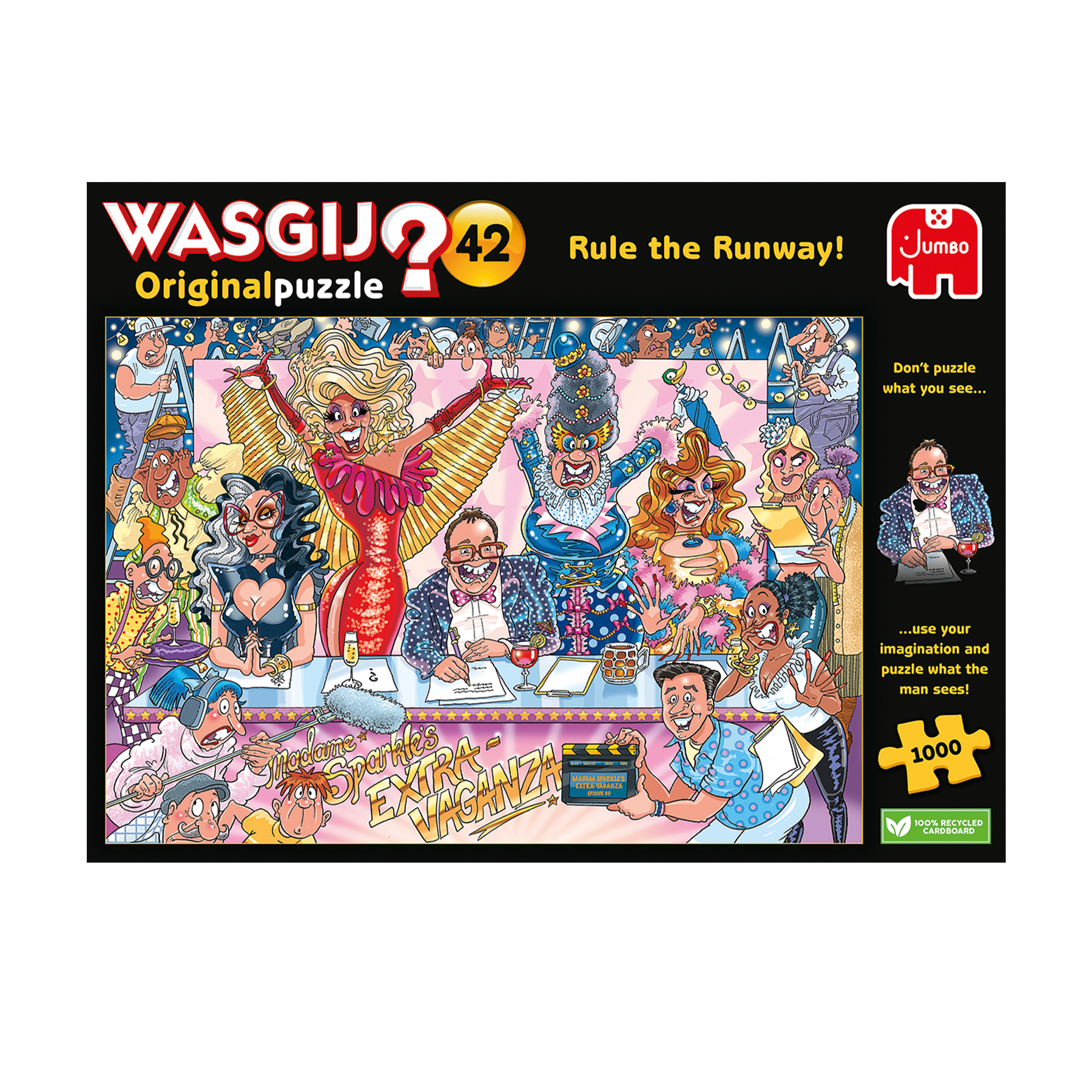 Wasgij Original 42 Rule The Runway Pussel 1000 Bitar, Jumbo| Adlibris