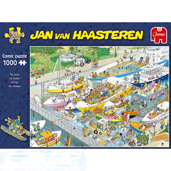 Jan Van Haasteren The Locks Puslespill 1000 brikker, Jumbo