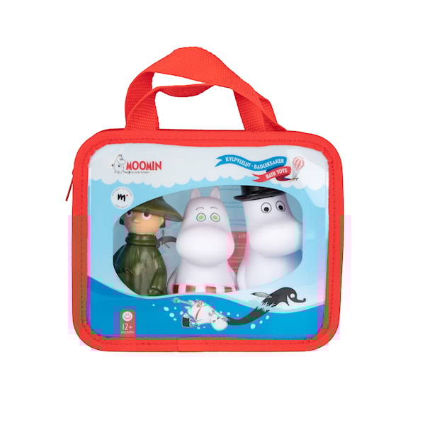 Badlek 3 Figurer Mumin