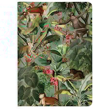 Muistikirja A6 Ruudullinen Apinat 64 sivua Cedon