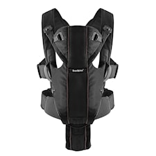 Bæresele Miracle, Svart, Mesh, BabyBjörn