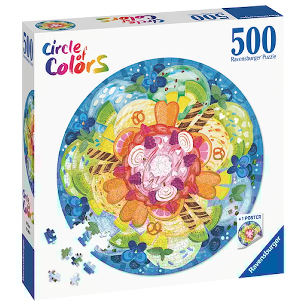 Circle Of Colors Ice Cream Puslespill 500 brikker Ravensburger