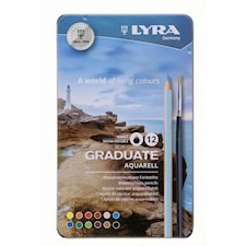 Lyra Graduate Akvarellpennor 12-pack