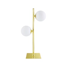 SANDSTEN Bordslampa LYGNERN 23 x 13,5 x 45 cm Guld