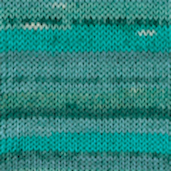 Drops FABEL PRINT 340 blue lagoon