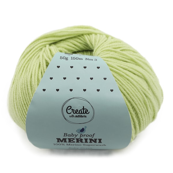 Adlibris Merini 50g Baby Green A367