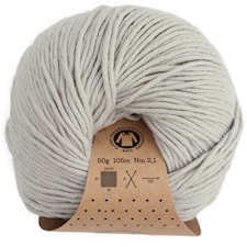 Adlibris Organic Cotton, 50 g, Light Grey A424