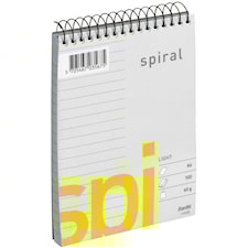 Spiralblock A6 linjerat Bantex