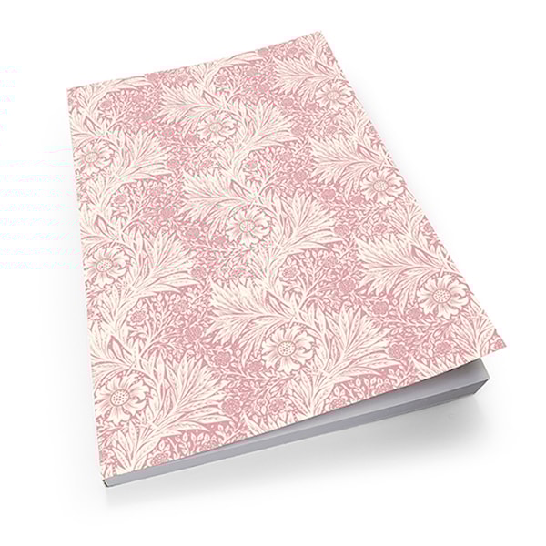 Notatbok Softcover A5 Morris Modern Marigold Rosa