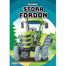 Målarbok Stora Fordon Tactic