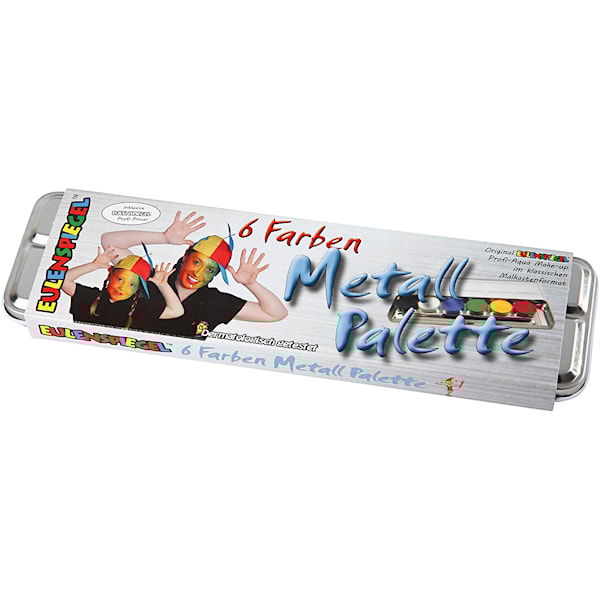 Eulenspiegel Ansiktsmaling, ass. farger, 6 farge/ 1 sett