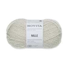 Nalle Garn Ullmiks 100 g Lin 061 Novita