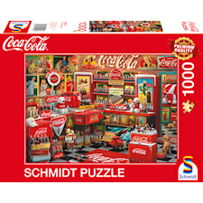 Coca Cola Nostalgi Pussel 1000 bitar Schmidt