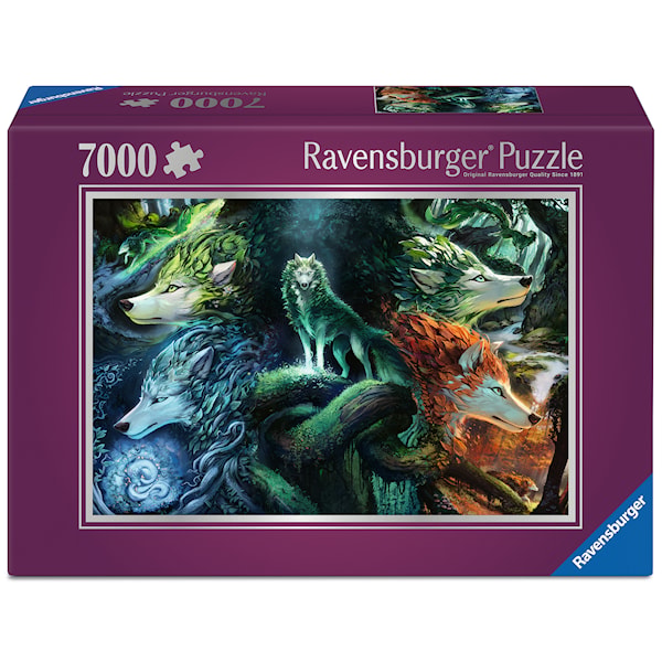 Whispers of the Forest Pussel 7000 Bitar, Ravensburger