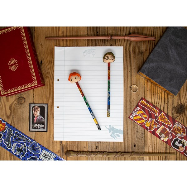 Blyertspennor 2-pack med Suddgummi Harry Potter