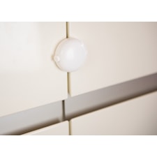 Itsekiinnittyvä Lukko Kaappeihin, Joissa On Kaksi Ovea Safe & Care