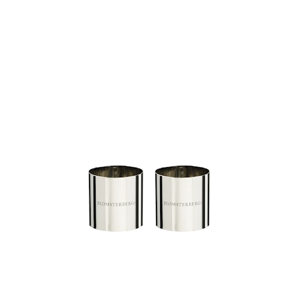 Blomsterbergs Kakring D 5 cm 2-pack Rostfritt Stål silver Blomsterbergs Kakring D 5 cm 2-pack Rostfritt Stål silver