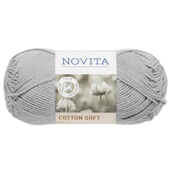 Novita Cotton Soft 50 g, Helmi 405
