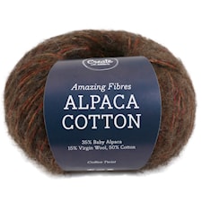 Adlibris Alpaca Cotton 50g Coffee Twist A696