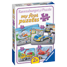 My Emergency Vehicles Pussel 2/4/6/8 bitar Ravensburger