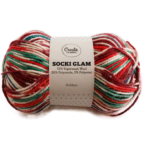 Adlibris Socki Glam, 100 g, Holidays B161