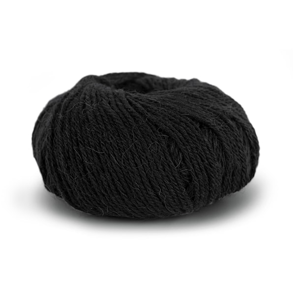 Knit At Home Classic Alpaca Wool Alpakkavilla mix 50 g musta 501