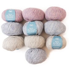 Color Pack Adlibris Alpaca Cloud 50g Soft Melange 10-Pack