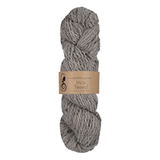 Inca Tweed alpakka, villa 50 g Vaaleanharmaa 113, Viking Snorre
