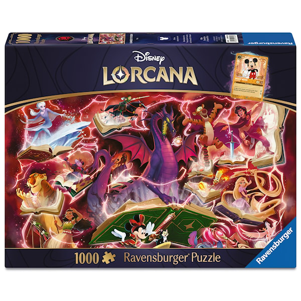 Glimmers of the Realm: Ruby Pussel 1000 Bitar, Ravensburger