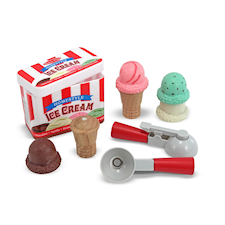 Scoop & Stack magneettiset jäätelöpallot Melissa & Doug