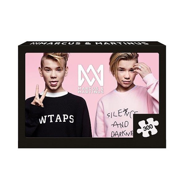 Puslespill, 300 brikker, Marcus & Martinus