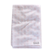 Littleheart Little Star Muslinfilt 100% Ekologisk Bomull 80 x 120 cm Rosa