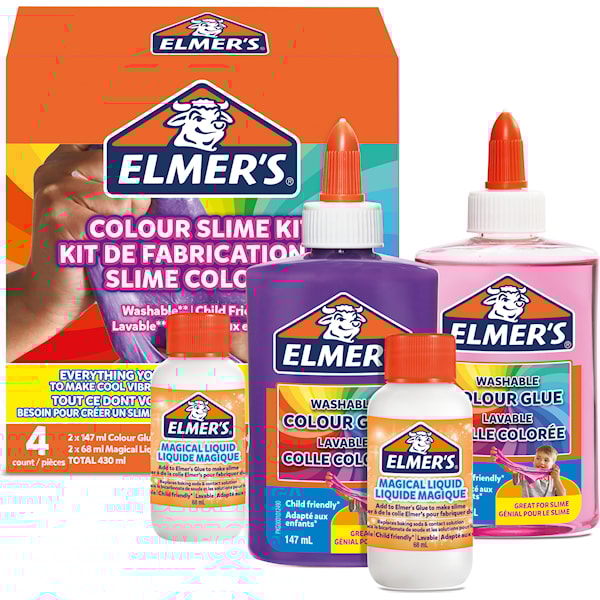 Elmer's Opaque color slime kit