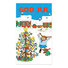 Joulukortti 12x17 Pippi