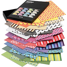 Color Bar rivekartong, ass. farger, A4, 210x297 mm, 250 g, 16x10 ark/ 1 pk.