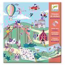 Pyssel, Tivoli, Flyttbara Stickers, Djeco
