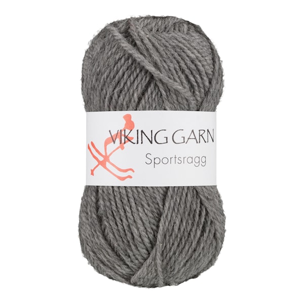 Sportsragg 50 g gå 530 Viking Garn