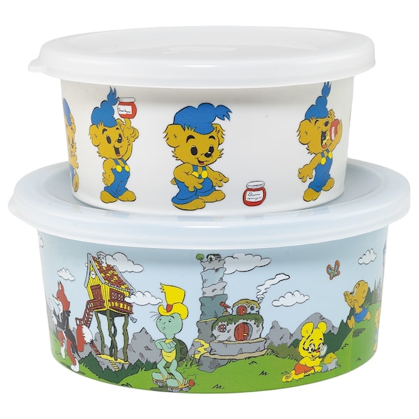 Rätt Start - Bamse snackboks 2 stk multi