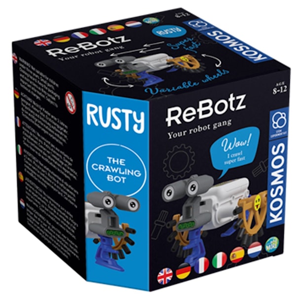 Kosmos Rebotz Leke Rusty the Crawling Robot -  Interaktive Leker