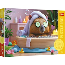 Capybara in Spa Palapeli 160 palaa Trefl