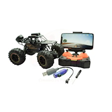 Wifi CAM Rock Crawler Radiostyrd Bil 1:18 Gear4Play