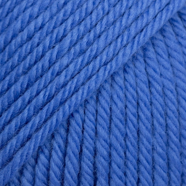 Daisy Uni Colour Ullgarn 50 g cobalt blue (24) Drops