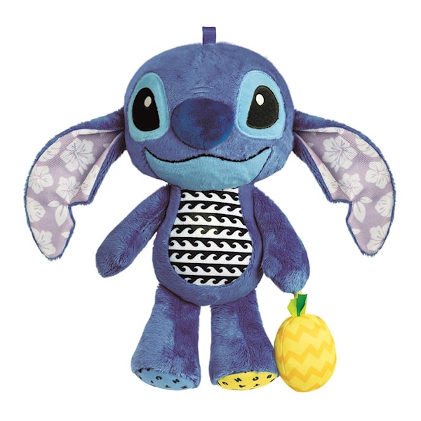 Clementoni Baby - Disney Stitch Interactive Soft Toy Plush