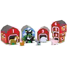 Nesting & Sorting Barns & Animals, Melissa & Doug