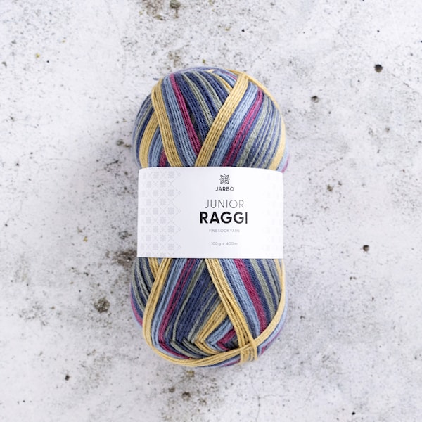 Junior Raggi Garn Ullmiks 100 g City Canvas (68448) Järbo