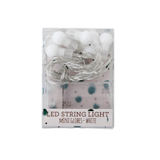 Ljusslinga LED Mini, Vit, Rice