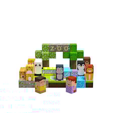 Magnetiska Byggklossar Zoo 86 Bitar