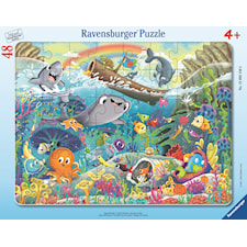 Ocean Friends 48p Frame Puzzle Ravensburger