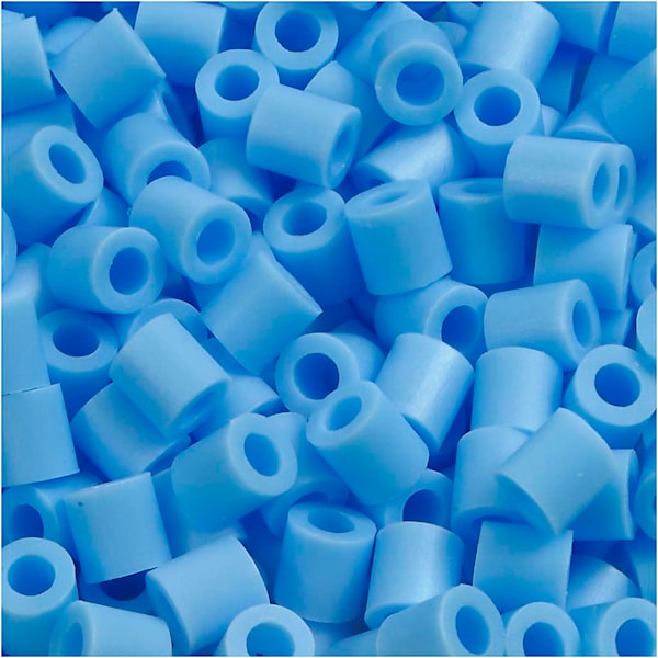Rørperler, str. 5x5 mm, hullstr. 2,5 mm, 6000 stk., askegrå (8)